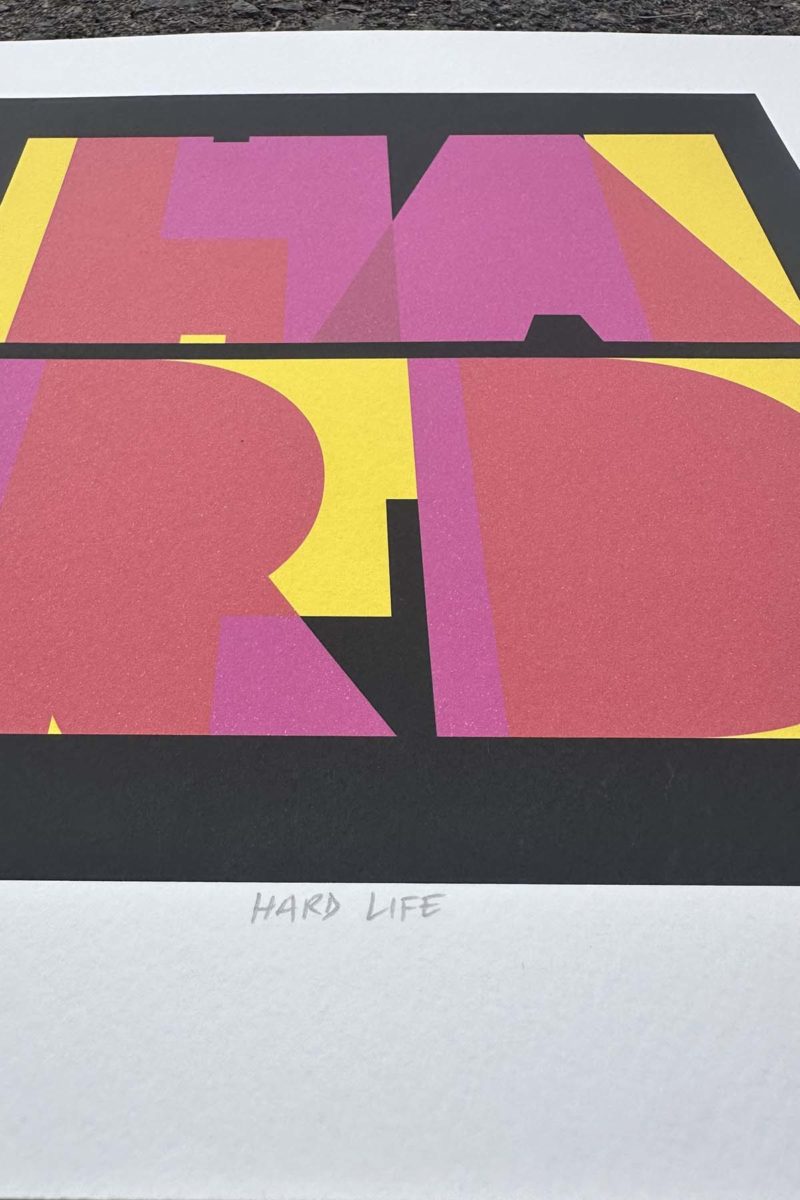 Stampa Fine Art HARD LIFE by CREF